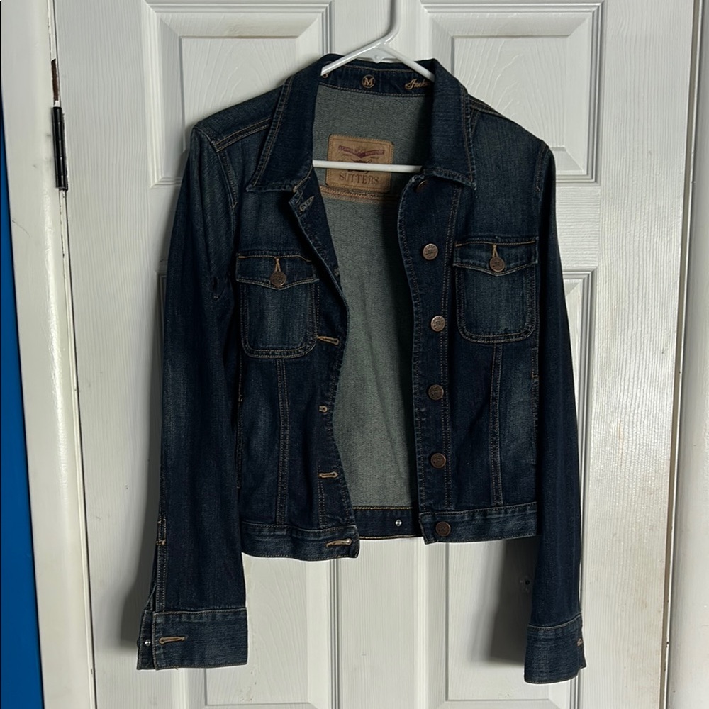 Blue Jean Jacket - Dark Classic Denim